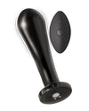 Ass-sation Remote Vibrating Metal Anal Bulb - Black