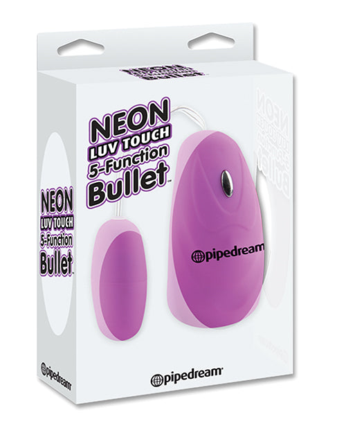 Neon Luv Touch Bullet - 5 Function