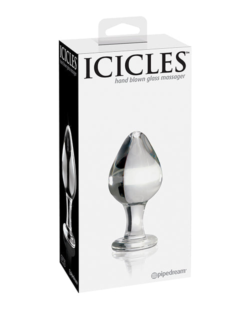 Icicles No. 25 Hand Blown Glass - Clear