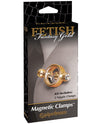 Fetish Fantasy Gold Magnetic Nipple Clamps - Gold