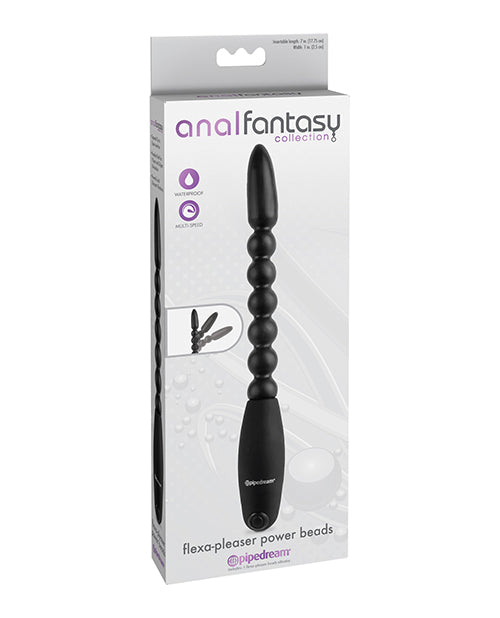 Anal Fantasy Collection Flexa Pleaser Power Beads - Black