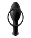 Anal Fantasy Ass-Gasm Cockring Beginners Plug - Black