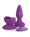 Threesome Wall Banger Plug - Purple