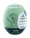 Satisfyer Masturbator Egg - Riffle