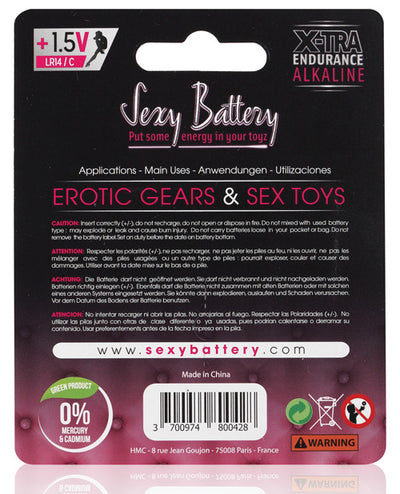 Sexy Battery C - Box of 10 Two Packs