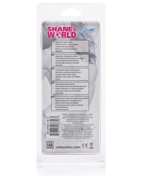 Shane's World Silicone G - Pink