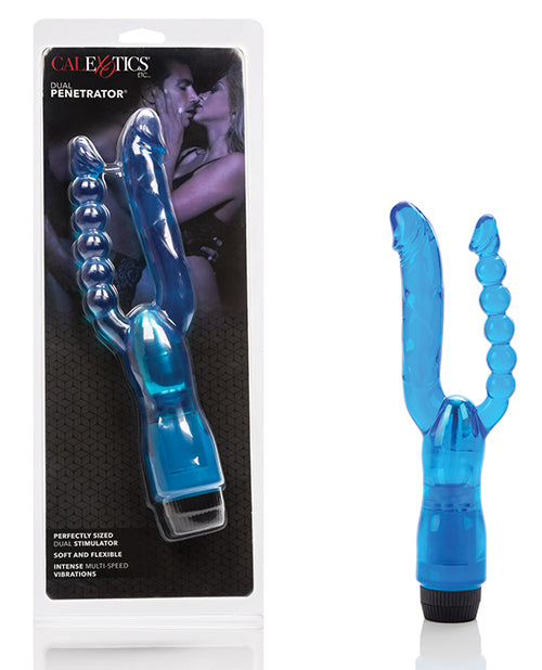 Crystalessence 5" Dual Penetrator - Blue