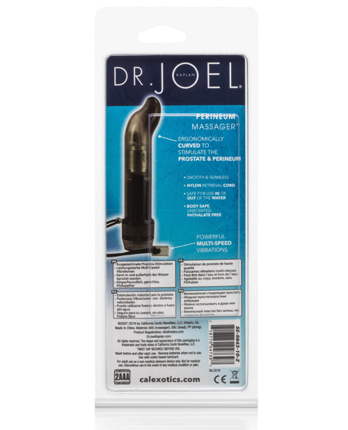 Dr Joel Kaplan 4.5" Perineum Massager - Black