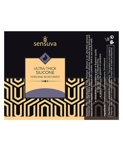 Sensuva Ultra Thick Silicone Personal Moisturizer