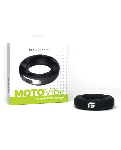 Sport Fucker Motovibe Rev Cockring - Black