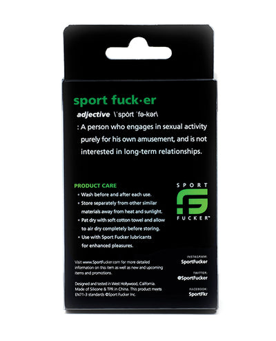 Sport Fucker Chubby Cockring - Ice Blue