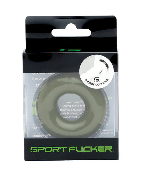 Sport Fucker Chubby Cockring - Army Green