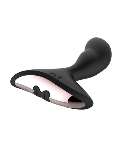 Gender Fluid Rumble Anal Vibe w/Remote - Black