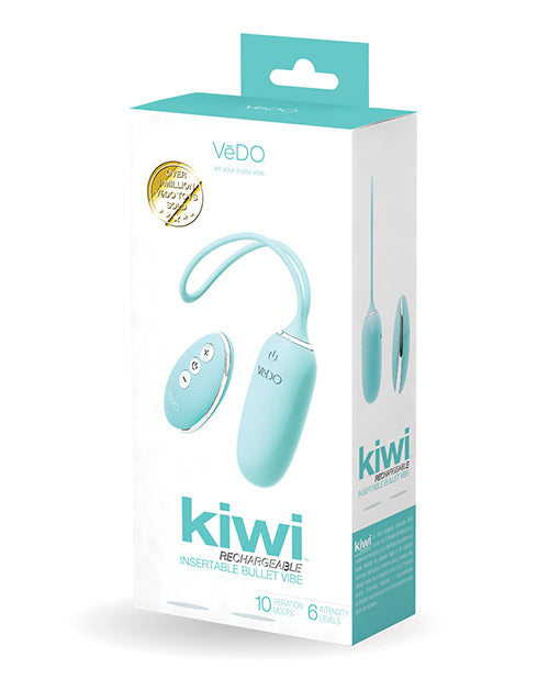 VeDO KIWI Rechargeable Insertable Bullet - Assorted Colors