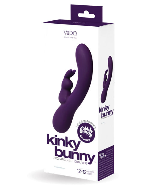 VeDO Kinky Bunny Plus Rechargeable Dual Vibe