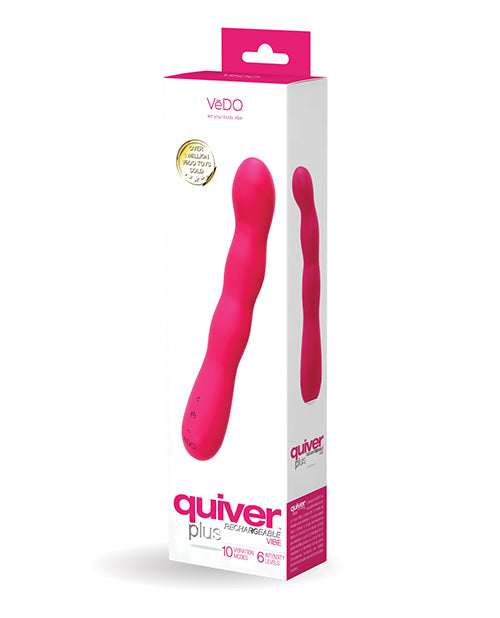 VeDO Quiver Plus Rechargeable Vibe - Assorted Colors