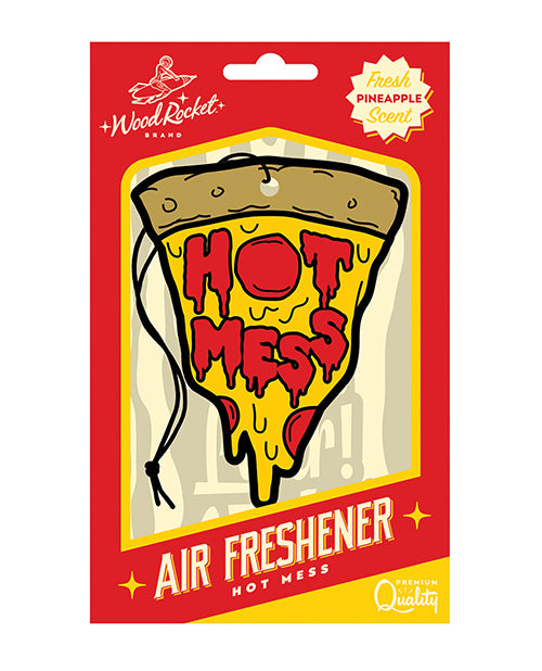 '=Wood Rocket Hot Mess Air Freshener - Pineapple