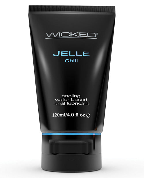 Wicked Sensual Care Jelle Cooling Water Based Anal Gel Lubricant - 4 oz