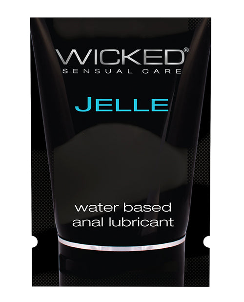 Wicked Sensual Care Jelle Water Based Anal Lubricant - .1 oz Fragrance Free