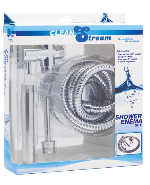 CleanStream Deluxe Metal Shower System