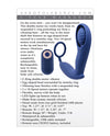 Zero Tolerance Extra Mile C Ring Vibrator - Blue