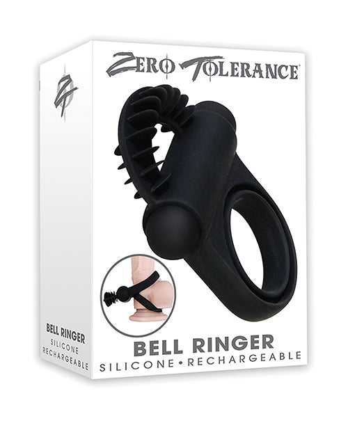 Zero Tolerance Bell Ringer Cock Ring - Black